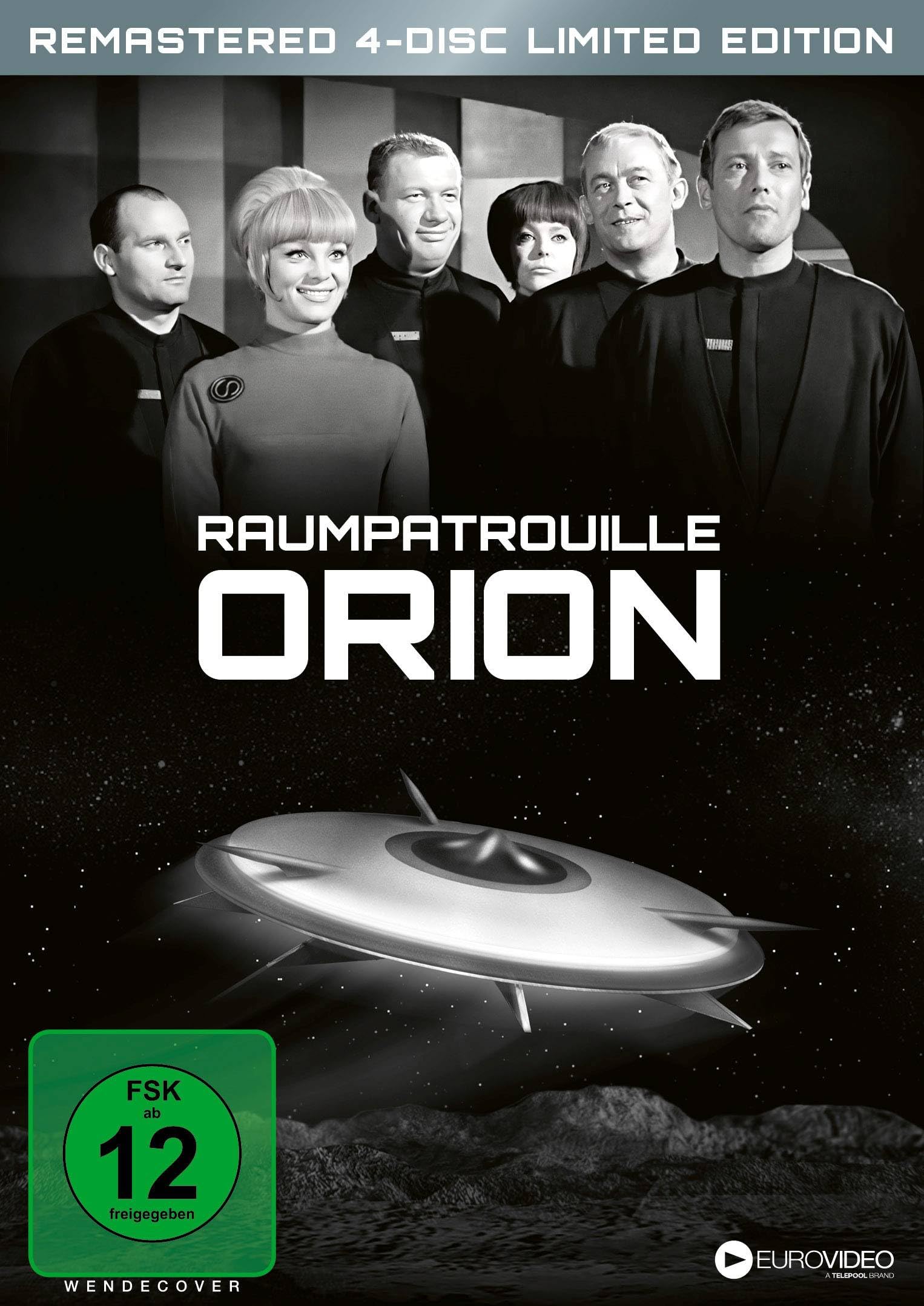 Raumpatrouille Orion – TV-Serie und Kinofilm, Remastered 4-Disc-Limited Edition (4 DVDs)