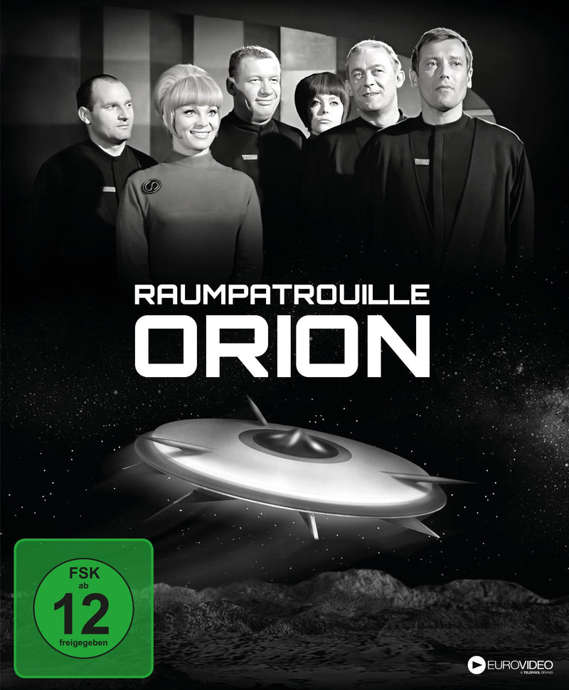 Raumpatrouille Orion – TV-Serie und Kinofilm, Remastered 4-Disc-Limited Mediabook (Blu-ray)