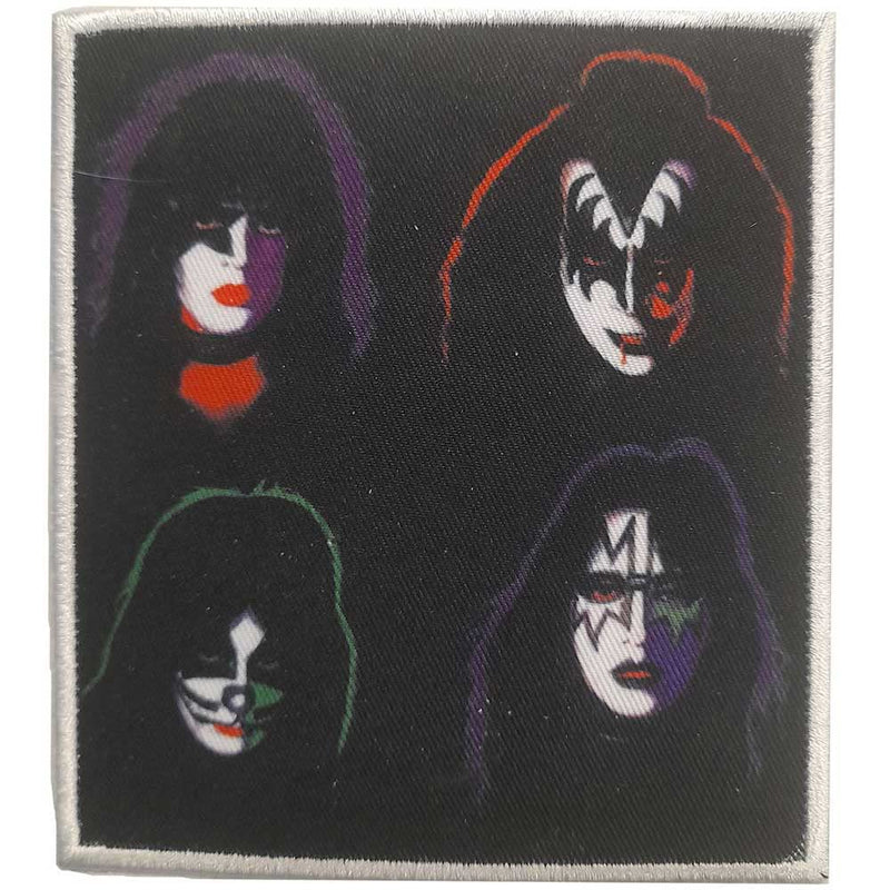 Men's KISS 4 Heads Woven Patch
