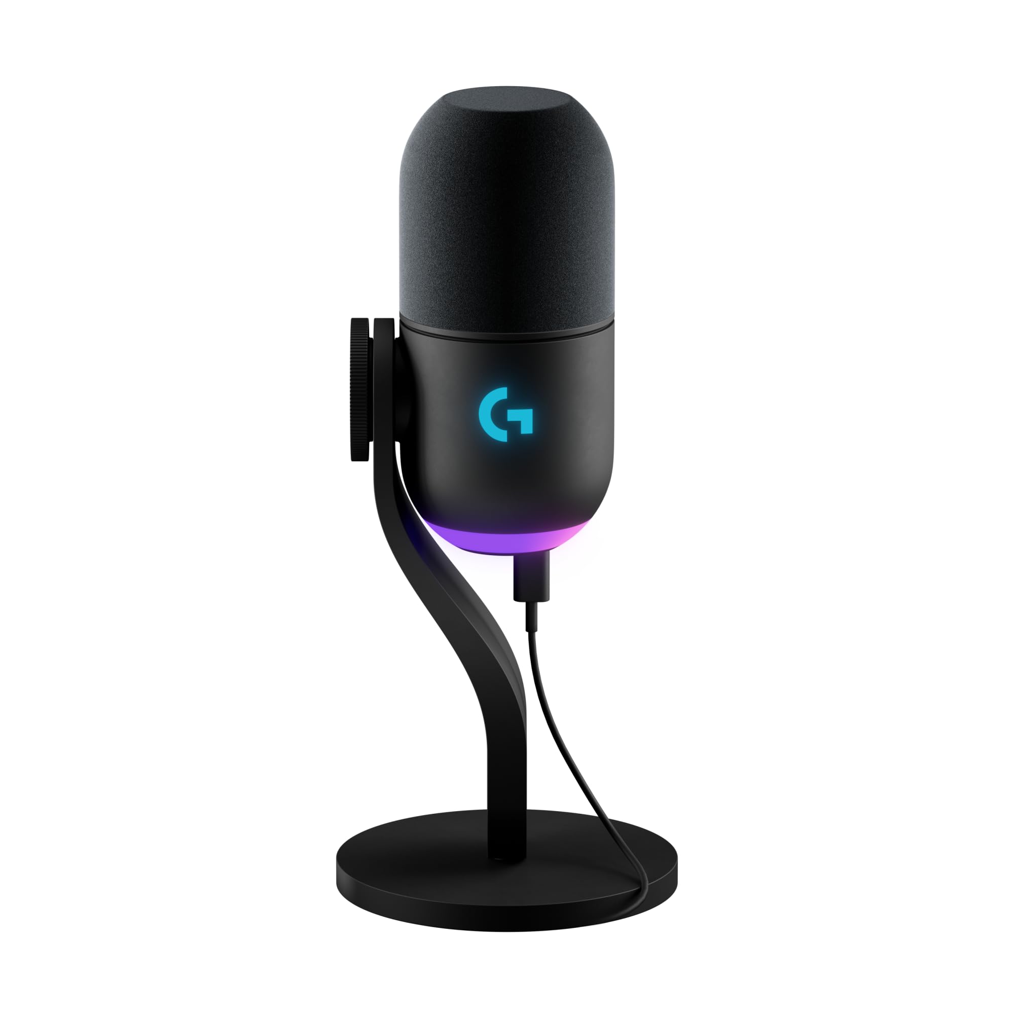 Logitech G Yeti GX Dynamic RGB-gamingmicrofoon met LIGHTSYNC, USB-microfoon voor streamen, supercardioïde, plug-and-play met USB voor pc/Mac