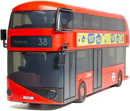 Airfix J6050 QUICKBUILD New Routemaster Bus snap Together Bricks Build and Create, Multicolour