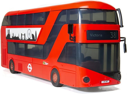 Airfix J6050 QUICKBUILD New Routemaster Bus snap Together Bricks Build and Create, Multicolour