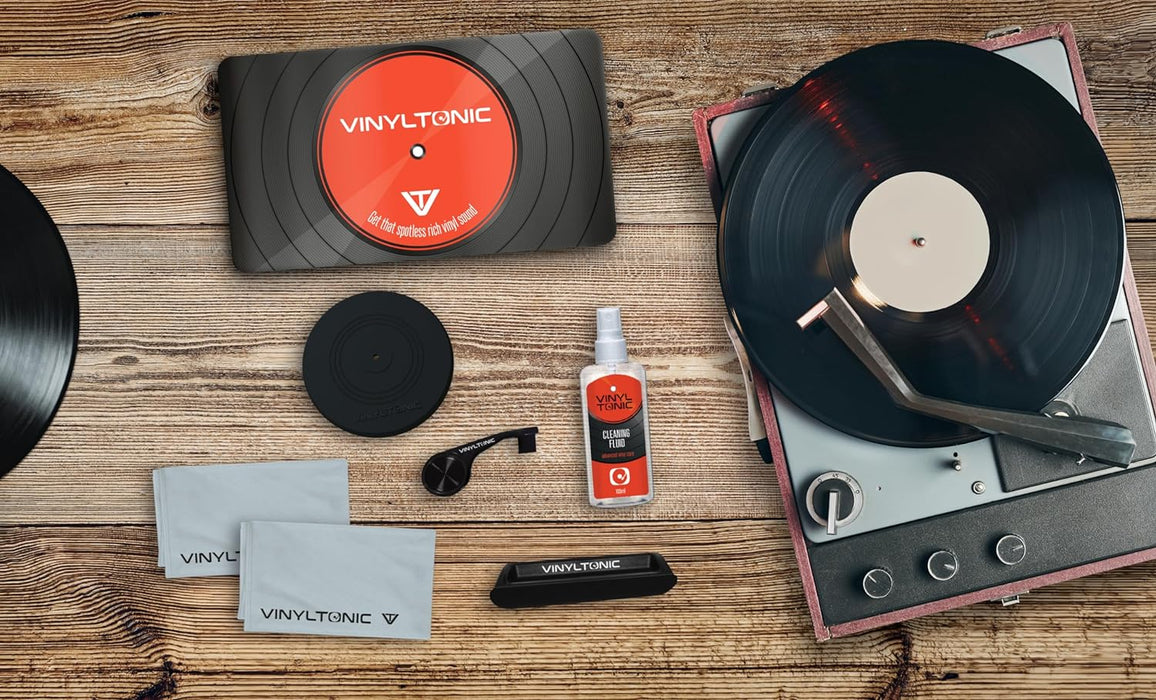 Vinyl Tonic | Vinyl Cleaning Kit | Vinyl Record Cleaning Kit In Storage Tin