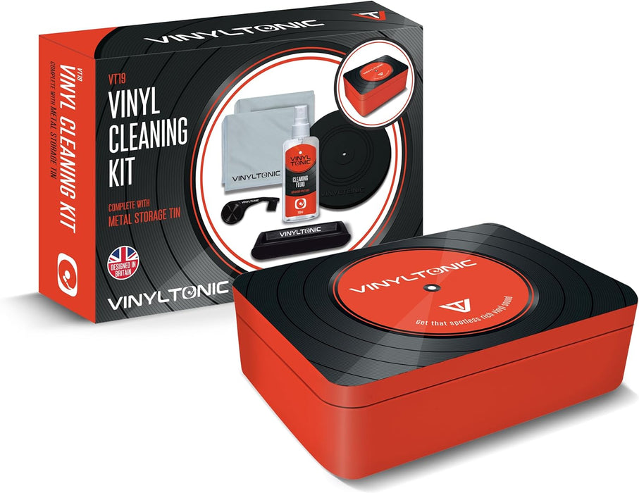 Vinyl Tonic | Vinyl Cleaning Kit | Vinyl Record Cleaning Kit In Storage Tin