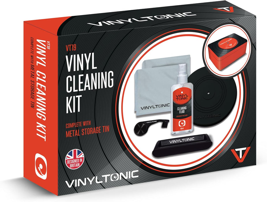 Vinyl Tonic | Vinyl Cleaning Kit | Vinyl Record Cleaning Kit In Storage Tin