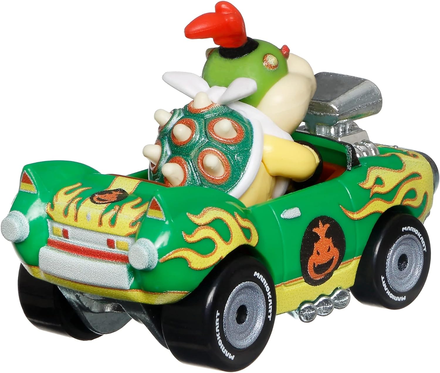 Die Cast Model KART of BOWSER JR. FLAME FLYER version from SUPER MARIO KART Scale 1:64 - 5 cm