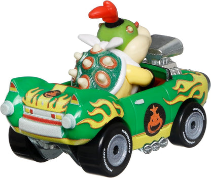 Die Cast Model KART of BOWSER JR. FLAME FLYER version from SUPER MARIO KART Scale 1:64 - 5 cm