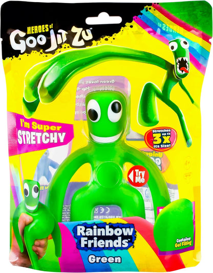 Heroes of Goo Jit Zu Rainbow Friends, Green. The multiplayer, kid-friendly horror story experience. Super Stretchy Goo Filled Toy Figure.