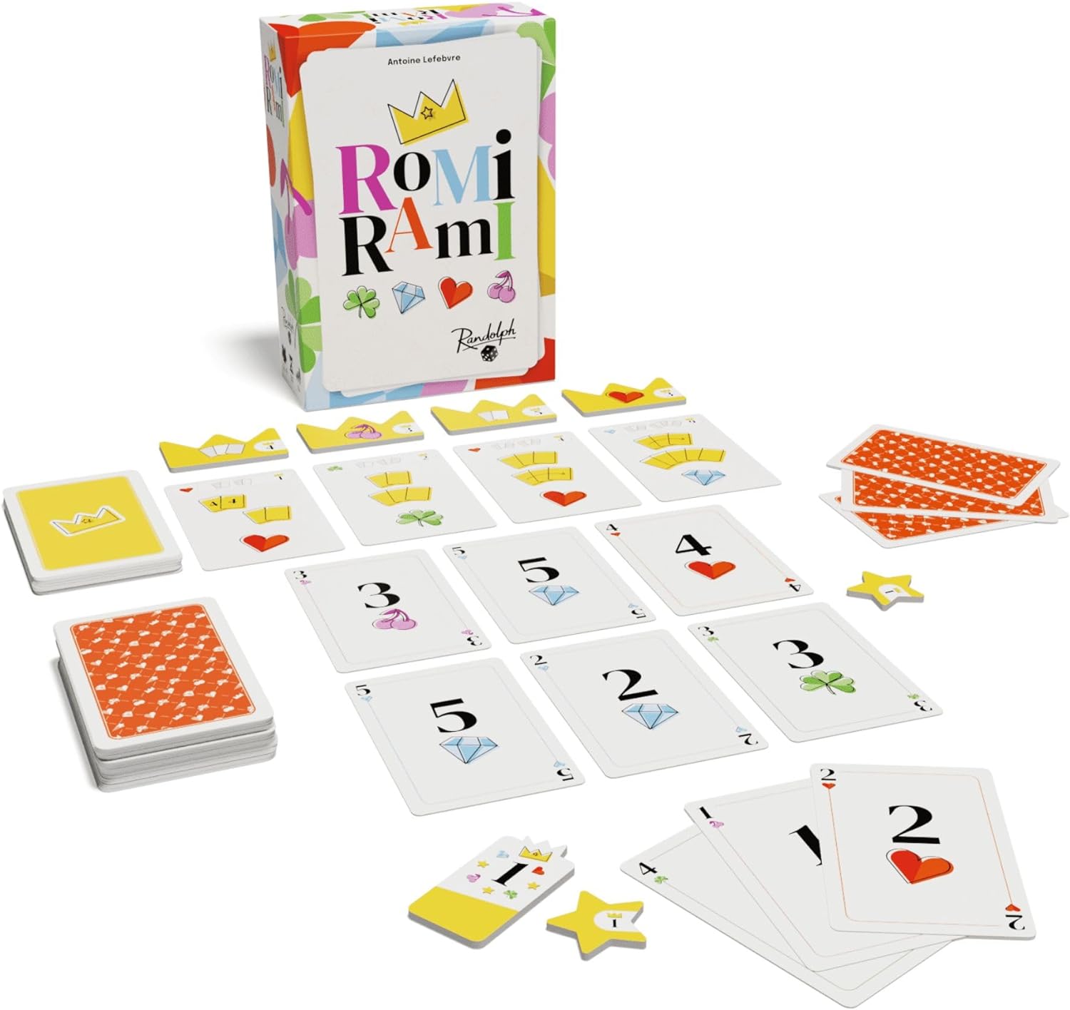 Romi Rami | Rummy Inspired Card Game | Ages 8+ | 2 to 4 Players | 30 Minutes