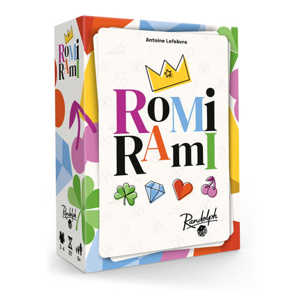 Romi Rami | Rummy Inspired Card Game | Ages 8+ | 2 to 4 Players | 30 Minutes