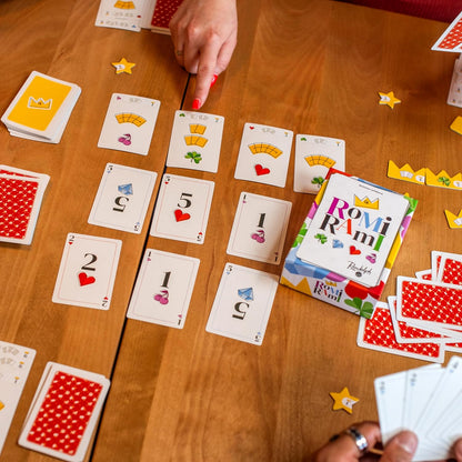 Romi Rami | Rummy Inspired Card Game | Ages 8+ | 2 to 4 Players | 30 Minutes