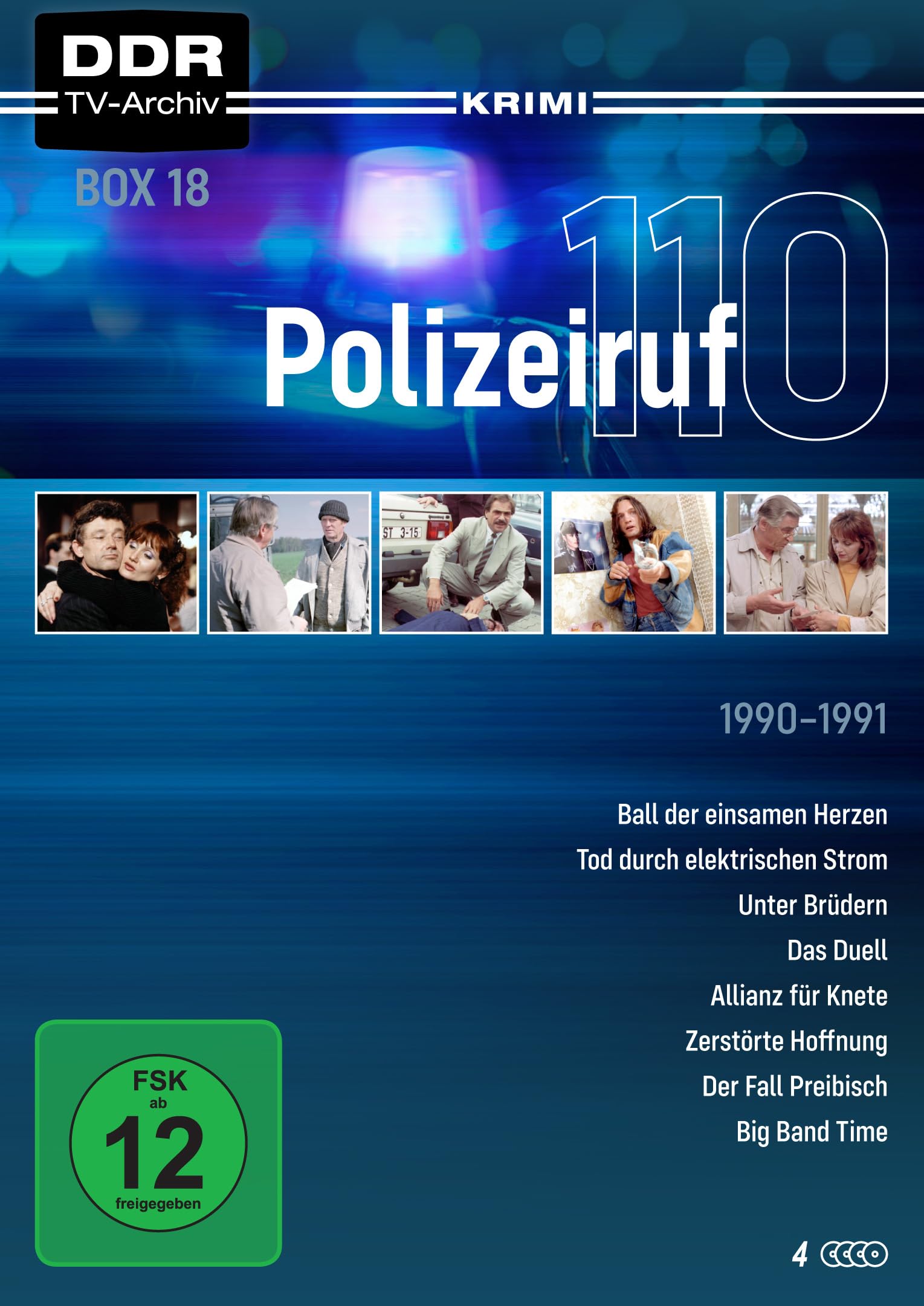 Polizeiruf 110 - Box 18 (DDR TV-Archiv) mit Sammelrücken