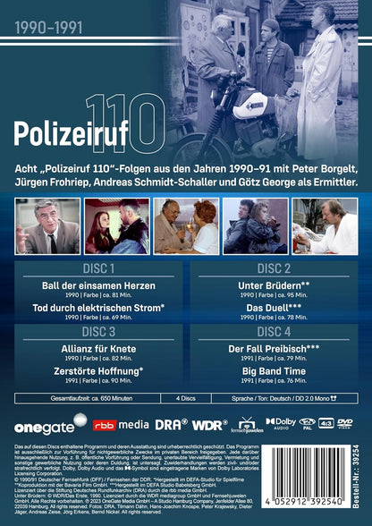Polizeiruf 110 - Box 18 (DDR TV-Archiv) mit Sammelrücken