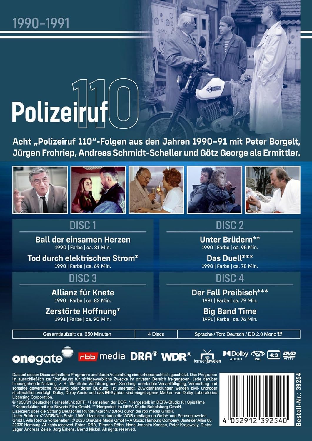Polizeiruf 110 - Box 18 (DDR TV-Archiv) mit Sammelrücken