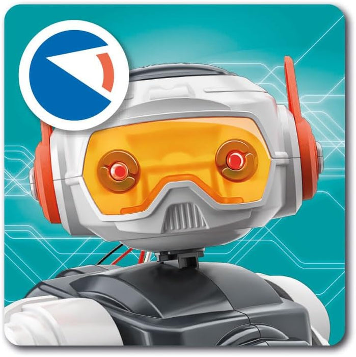 Clementoni - 56183 - Wissenschaft & Spiel - Evolution Roboter - Spielzeugroboter (Französisch, Niederländisch Sprache), Programmierbar, Roboter Interaktiv, Mint, Robotik, Lernspiele 8 Jahre