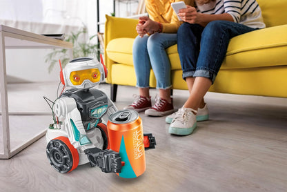 Clementoni - 56183 - Wetenschap & Spel - Evolutie Robot - Speelgoedrobot (Franse, Nederlandse Taal), Programmeerbaar, Robot Interactive, STEM, Robotica, Educatieve Spellen 8 Jaar, Gemaakt in Italy