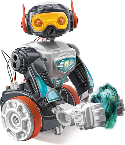 Clementoni - 56183 - Wetenschap & Spel - Evolutie Robot - Speelgoedrobot (Franse, Nederlandse Taal), Programmeerbaar, Robot Interactive, STEM, Robotica, Educatieve Spellen 8 Jaar, Gemaakt in Italy