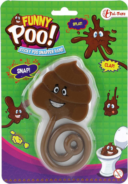 Toi-Toys Funny Poo Laughing Sticky