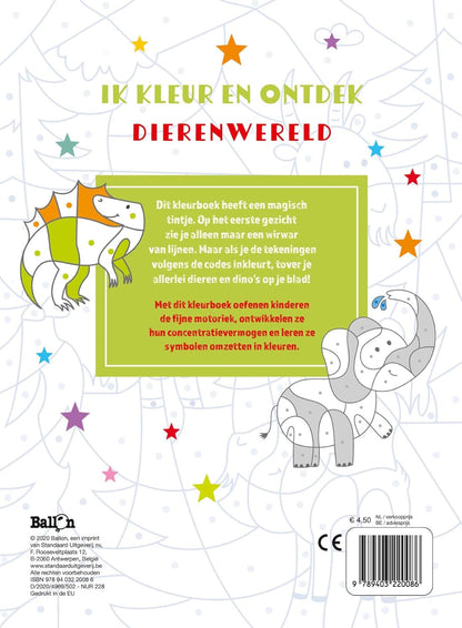 Standaard Uitgeverij - Code Kleurboek Dierenwereld