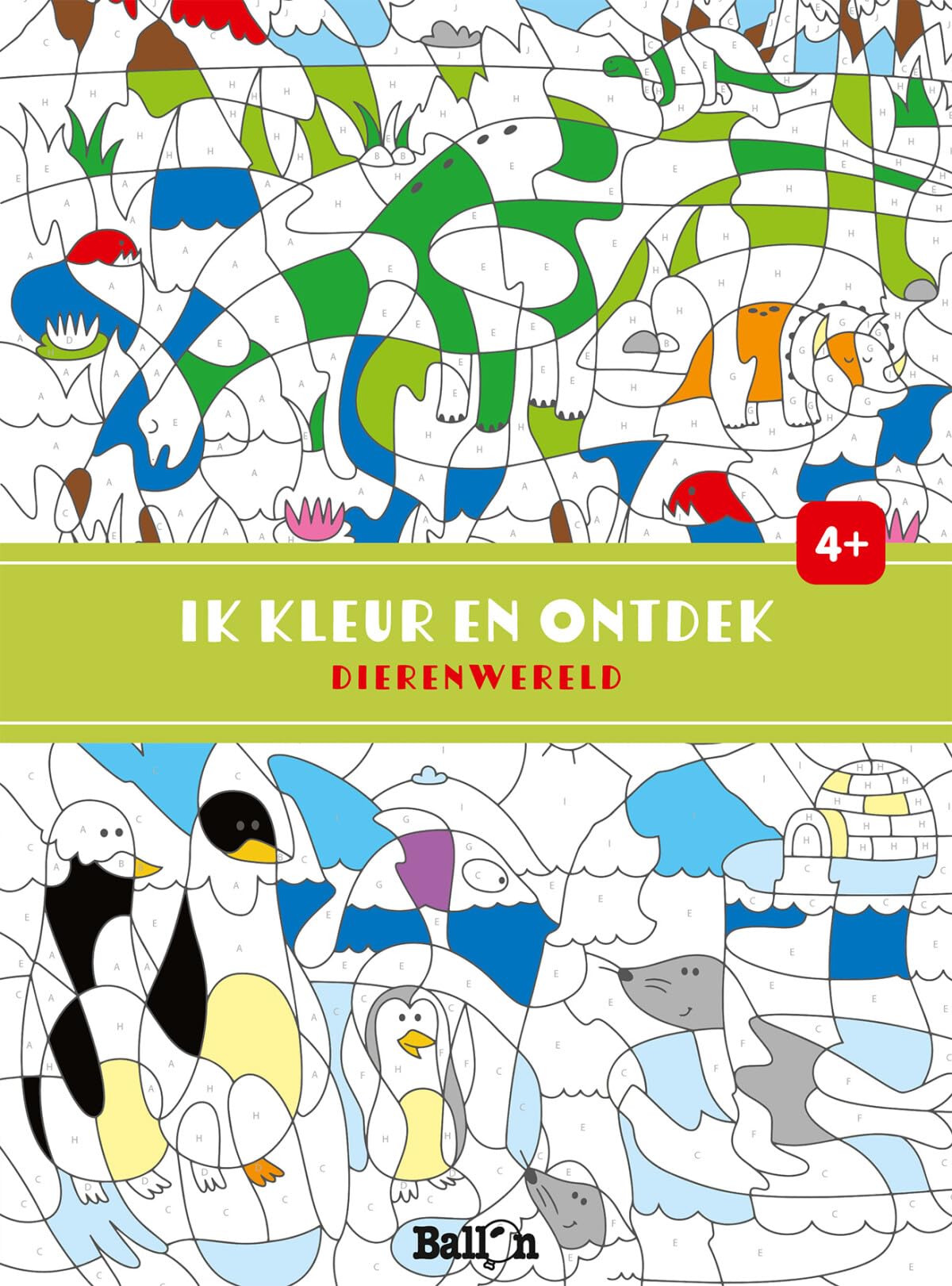 Standaard Uitgeverij - Code Kleurboek Dierenwereld