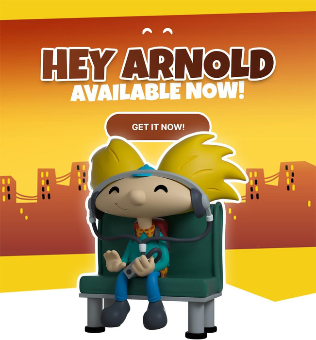 Youtooz Hey Arnold Vinyl Figure, Multicolor