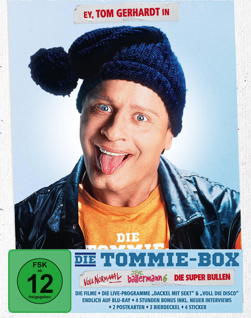 Tom Gerhardt: Die Tommie-Box (Limitierte Capbox) (+ 4DVDs)