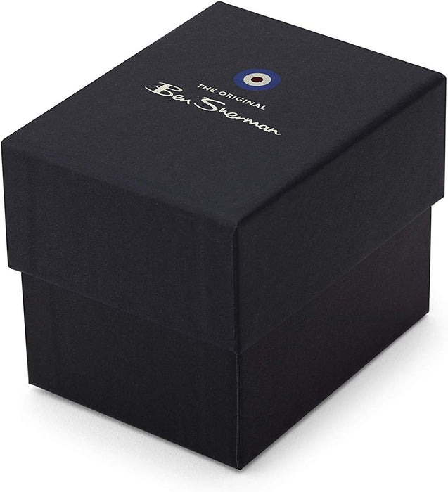 Ben Sherman Mens Analogue Quartz Watch with Leather Strap WB043B