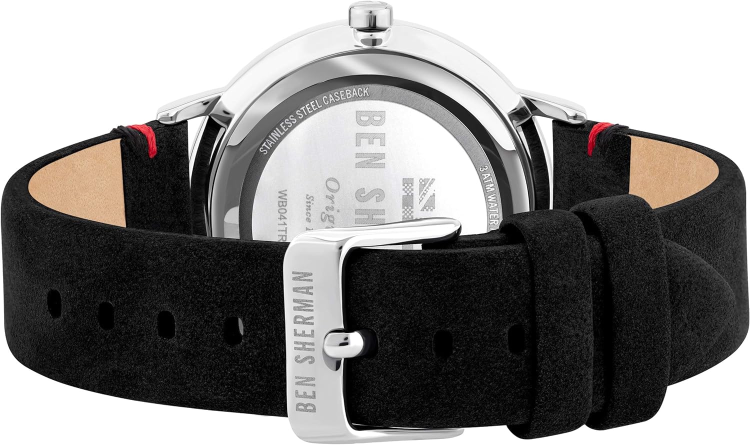 Ben Sherman Mens Analogue Quartz Watch with Leather Strap WB043B