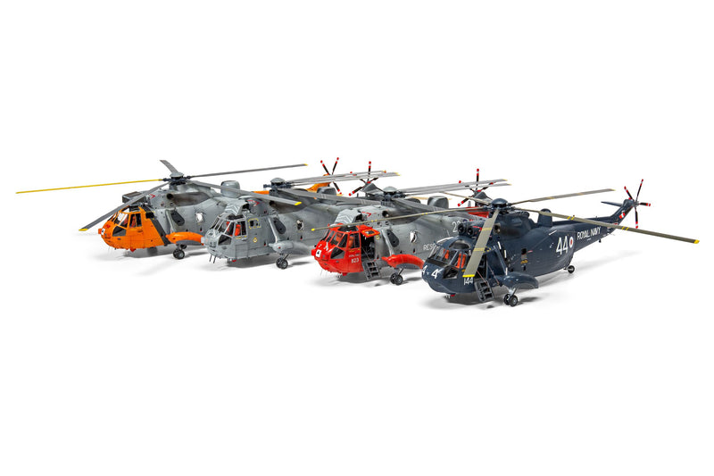 Airfix - 1/72 WESTLAND SEA KING HAS1/2/5/HU5 (9/23) * (A11006)