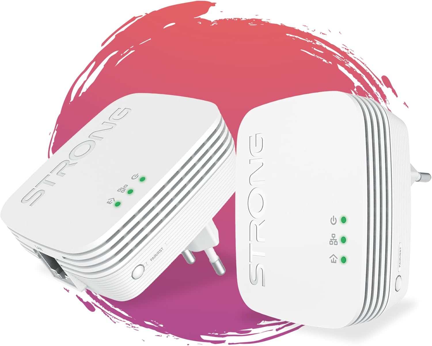 STRONG POWERL600DUOMINI Mini Duo Powerline Kit CPL 600 Mbit/s