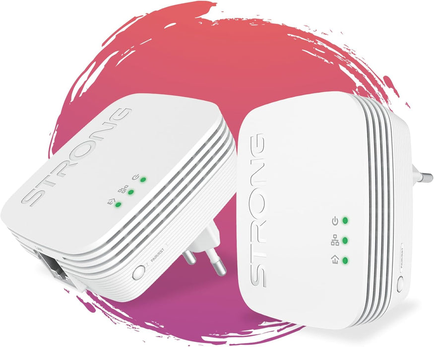 STRONG POWERL600DUOMINI Mini Duo Powerline Kit CPL 600 Mbit/s