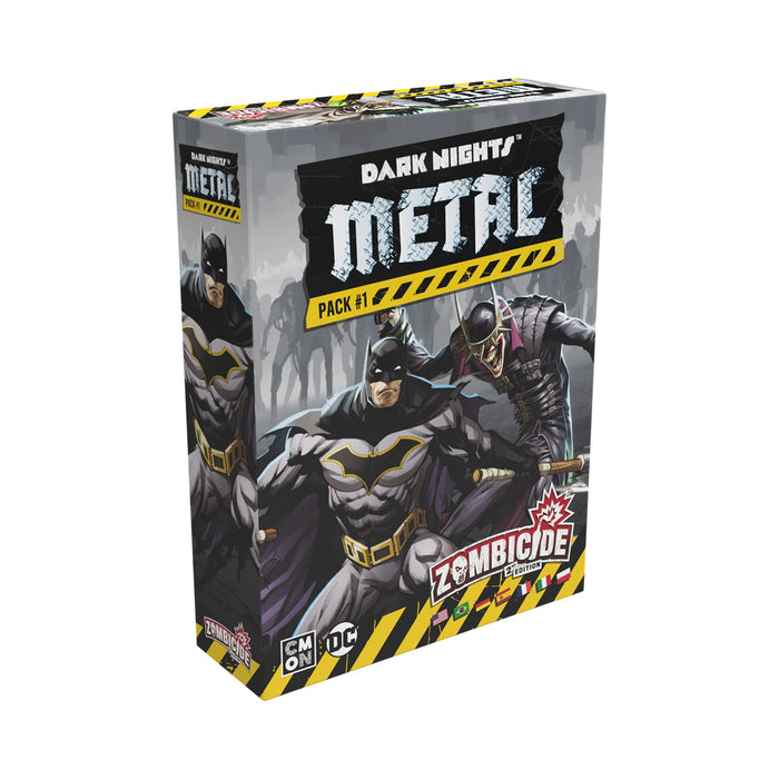 CMON - Zombicide - Dark Nights Metal Pack #1 - Juego de Miniaturas en Multilenguaje (Incluye Español