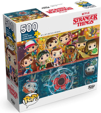 Funko POP! Puzzle - Stranger Things - Upside Down - Funko - Jigsaw - 500 pieces - 45.7cm x 61 cm - English