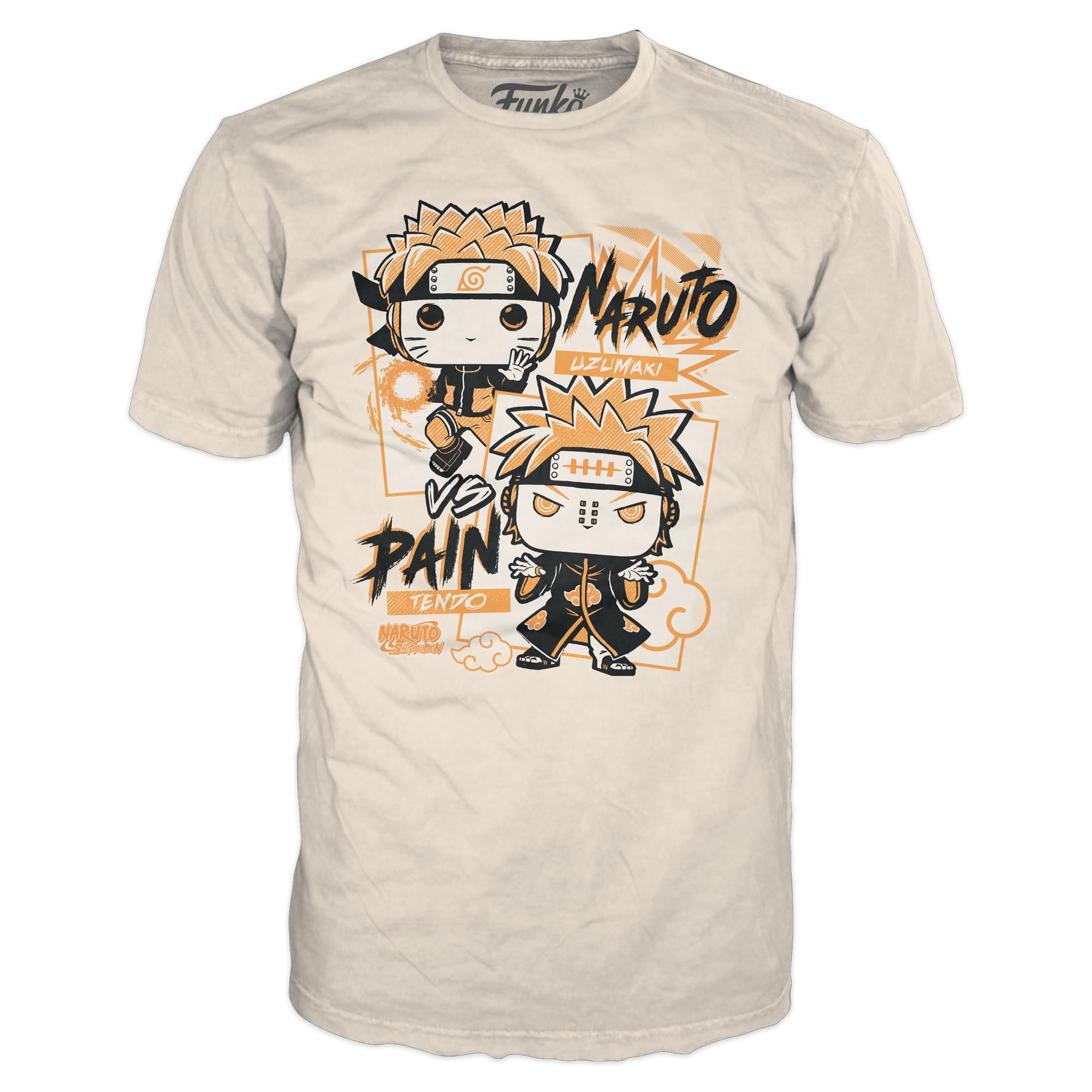 Funko Boxed Tee: Naruto - Naruto V Pain - Extra Large - (XL) - T-Shirt - Clothes - Gift Idea - Short Sleeve Top for Adults Unisex Men and Women - Official Merchandise Fans
