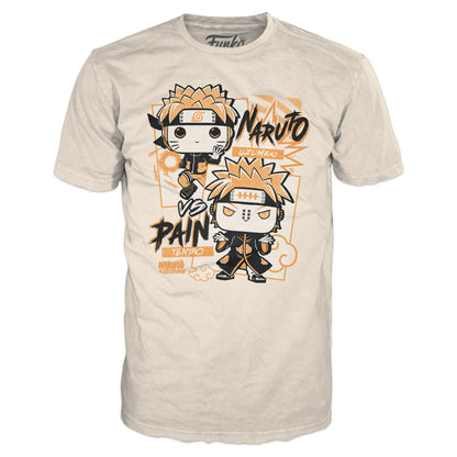 Funko Boxed Tee: Naruto - Naruto V Pain - Extra Large - (XL) - T-Shirt - Clothes - Gift Idea - Short Sleeve Top for Adults Unisex Men and Women - Official Merchandise Fans