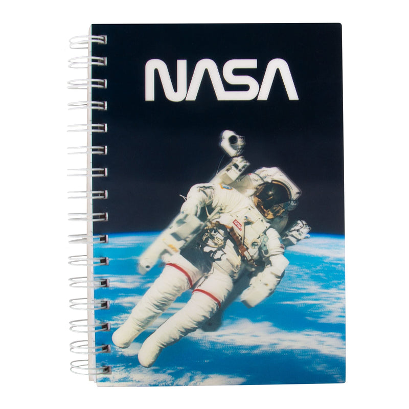 Fizz Creations NASA Lenticular Notebook. A5 NASA Inspired Notebook with 3D Lenticular Cover. Includes 188 Lined Pages.