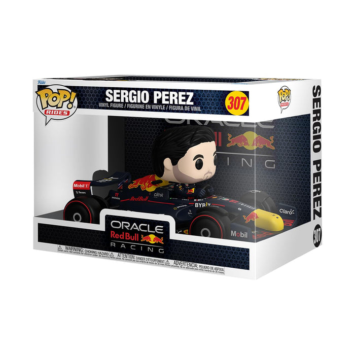 Funko POP! Ride Super Deluxe: Formula 1- Sergio Perez - Red Bull F1 - Collectable Vinyl Figure - Gift Idea - Official Merchandise - Toys for Kids & Adults - Sports Fans - Model Figure for Collectors