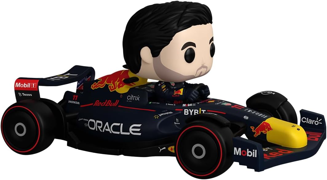 Funko POP! Ride Super Deluxe: Formula 1- Sergio Perez - Red Bull F1 - Collectable Vinyl Figure - Gift Idea - Official Merchandise - Toys for Kids & Adults - Sports Fans - Model Figure for Collectors