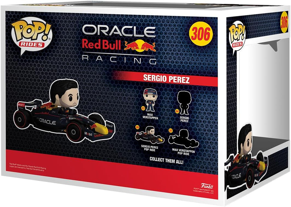 Funko POP! Ride Super Deluxe: Formula 1- Sergio Perez - Red Bull F1 - Collectable Vinyl Figure - Gift Idea - Official Merchandise - Toys for Kids & Adults - Sports Fans - Model Figure for Collectors