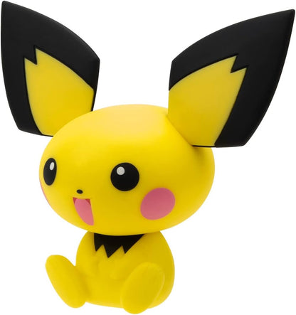 Pokémon PKW2522 Vinyl Figure - Pichu, Official Collectible Figure, 10 cm