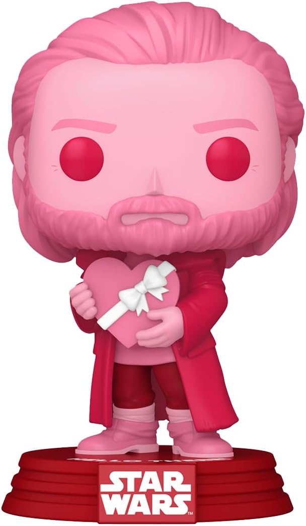 Funko POP! Star Wars: Valentines - Obi-Wan Kenobi - Collectable Vinyl Figure - Gift Idea - Official Merchandise - Toys for Kids & Adults - Movies Fans - Model Figure for Collectors and Display