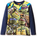 Nickelodeon Boy's Camiseta Tortugas Shirt 10 Marine