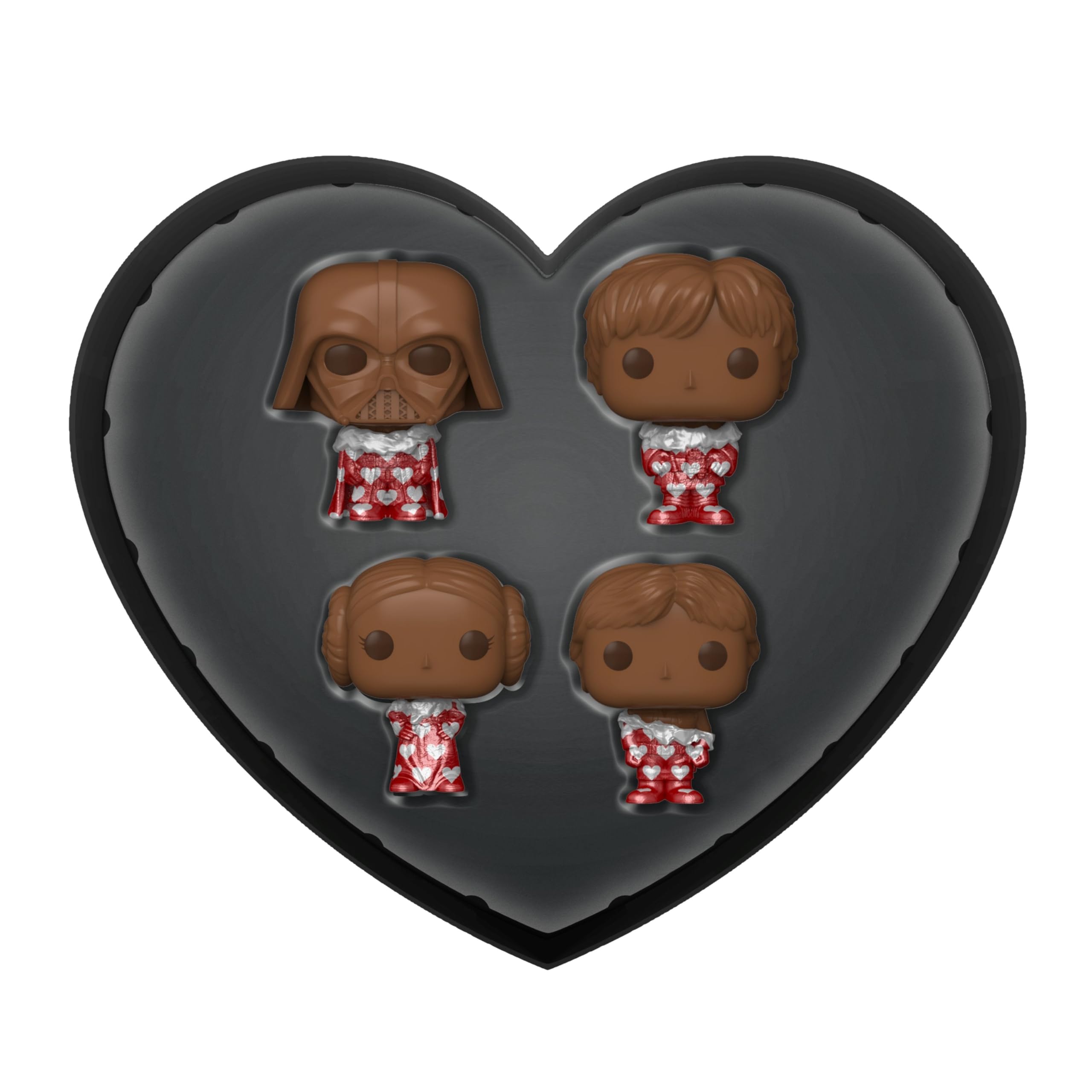 Funko Pocket POP: Star Wars Valentines Box 4-Pack (Chocolate