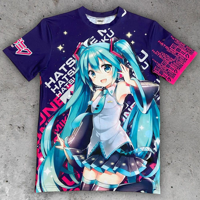 Hatsune Miku T-Shirt Expressive Vibes (S)