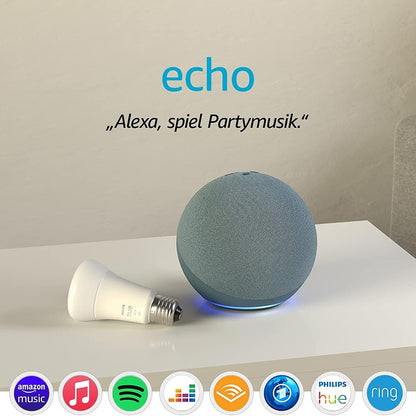 Amazon Echo 4. (Gen.) Smart Speaker blau, grau