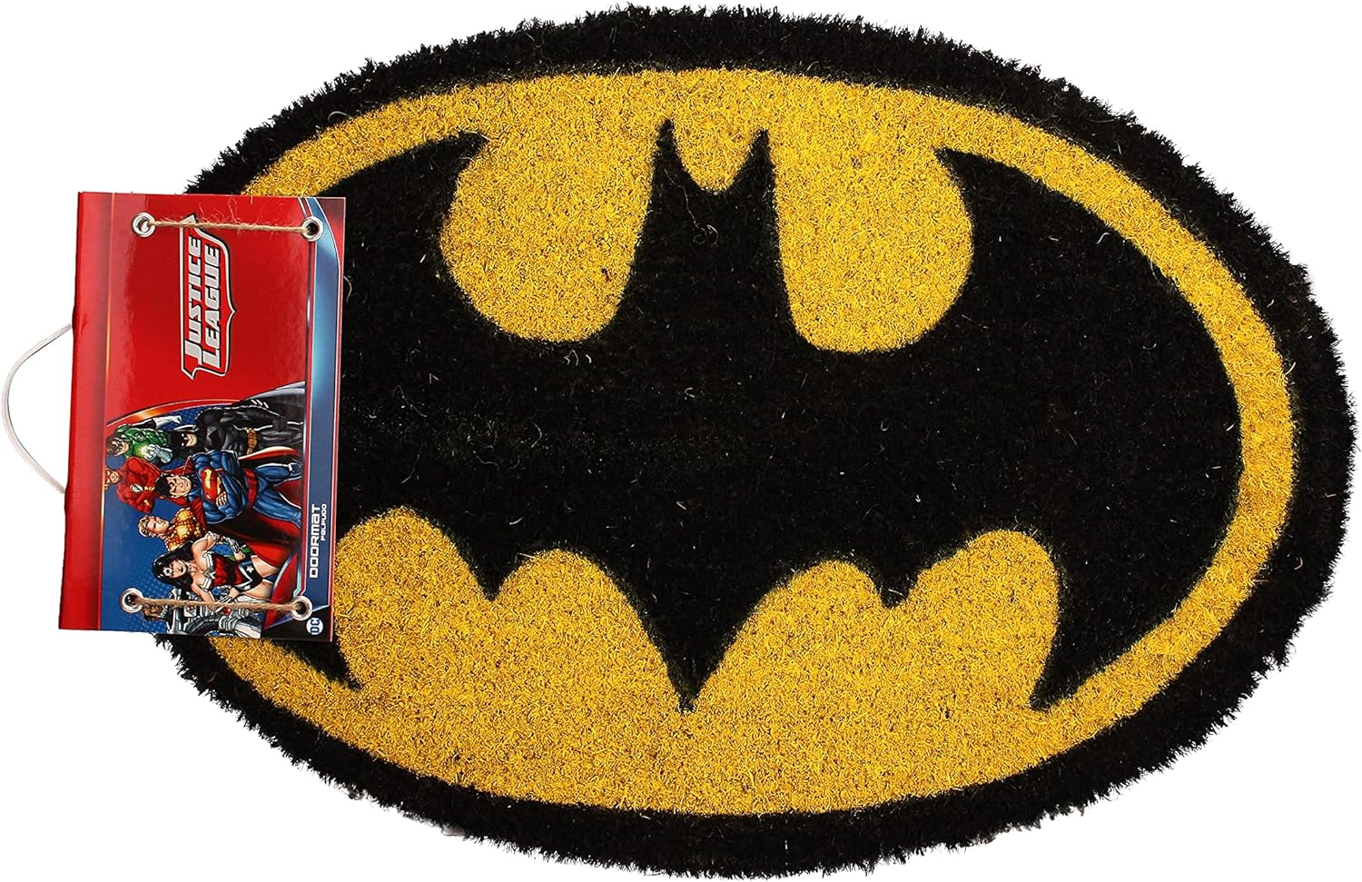 UNIVERSO DC Batman Fußmatte, oval, 60 x 40 cm, SD-SDTPAR23329, Farbig