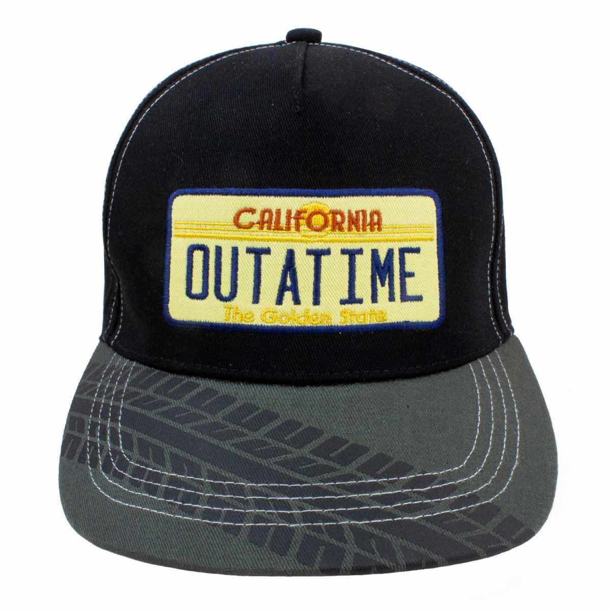 Heroes Inc. Back to The Future Hat for Adults | Boys' Hoodies | Black Back to The Future Cap | Back to The Future Baseball Cap | Movie Hat | Official Merch