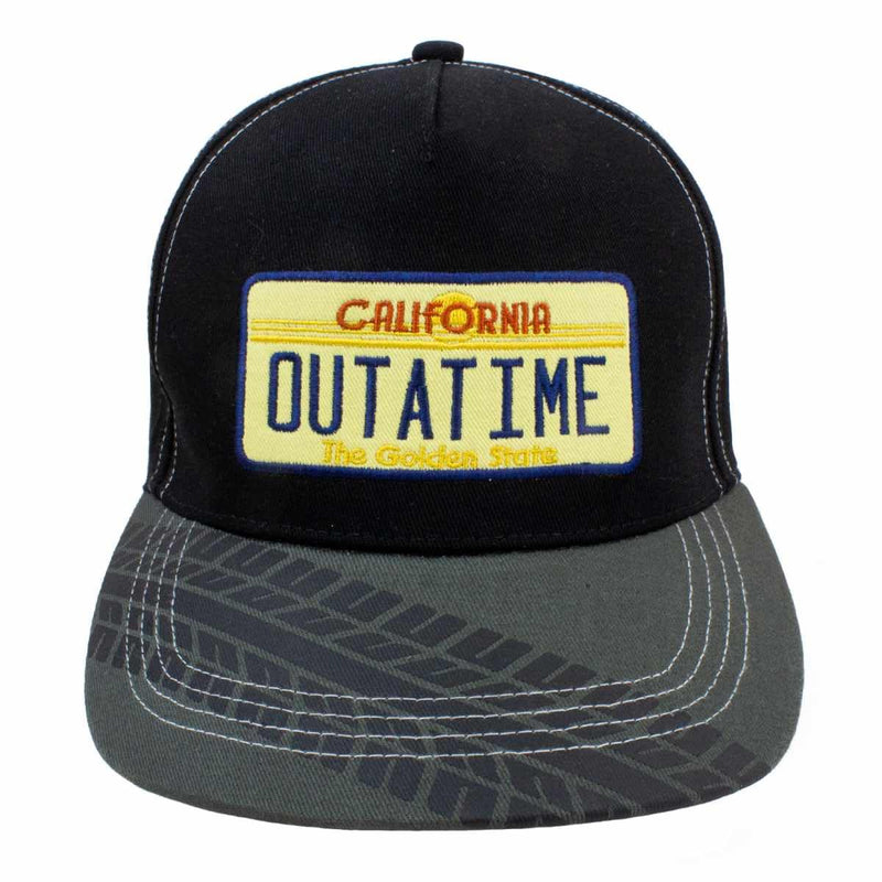 Heroes Inc. Back to The Future Hat for Adults | Boys' Hoodies | Black Back to The Future Cap | Back to The Future Baseball Cap | Movie Hat | Official Merch