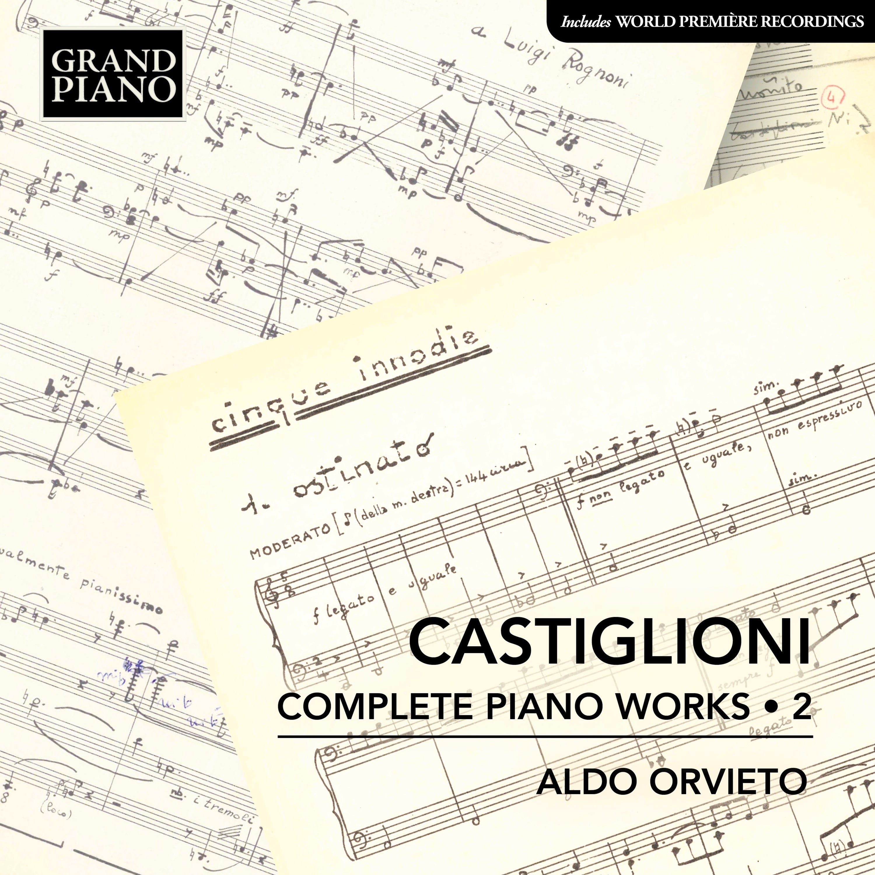 Castiglioni: Complete Piano Works - Volume 2