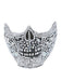 Smiffys Deluxe Crystal Skull Half Face Mask
